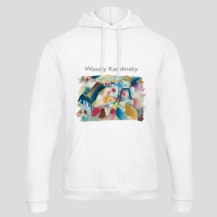 Landschaft mit Kirche (Hoodie)