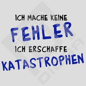Ich mache keine Fehler (Hoodie)