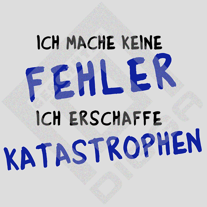 Ich mache keine Fehler (Hoodie)