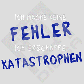 Ich mache keine Fehler (Hoodie)