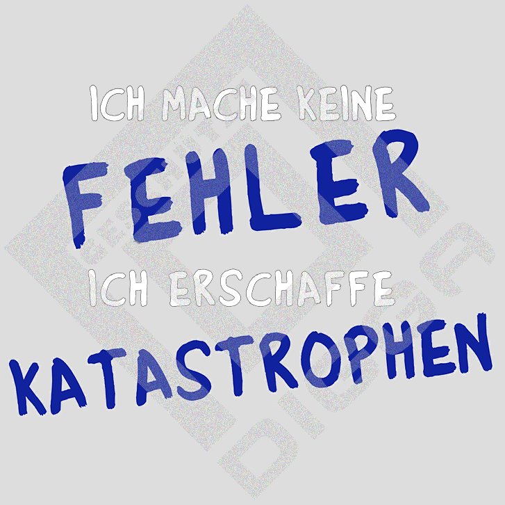 Ich mache keine Fehler (Hoodie)