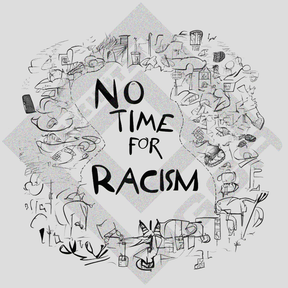 no Time for racism (Crewneck)